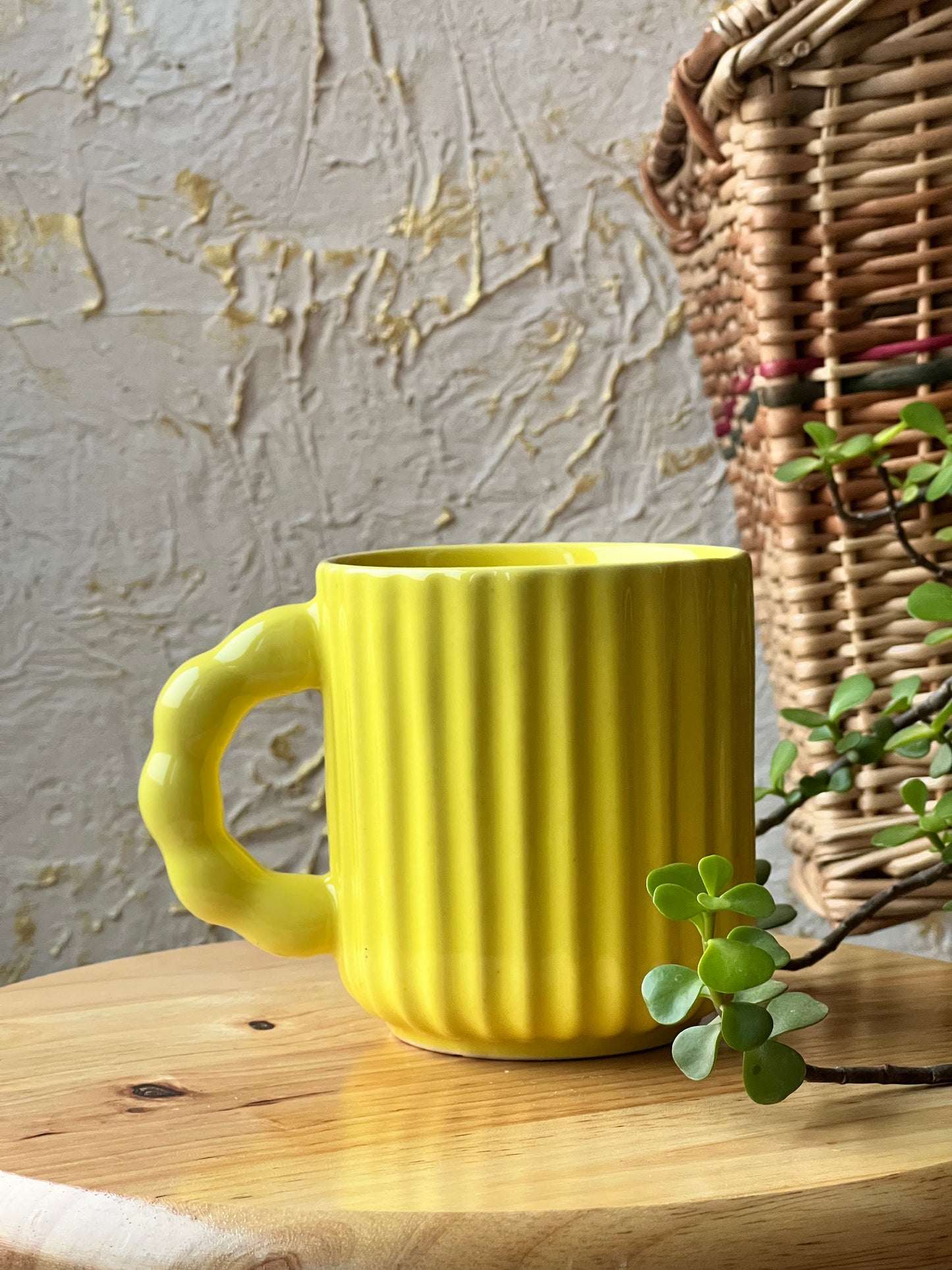 Yellow Macho Mug - cozykutumbhstore