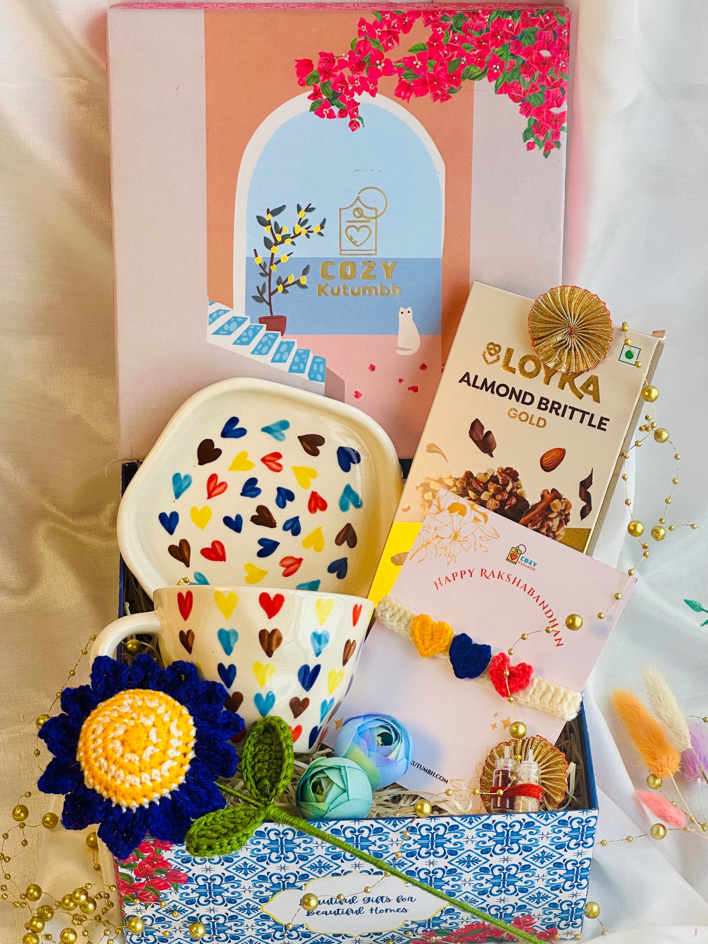Cozy Rakhi Gift Boxes (Six Options)