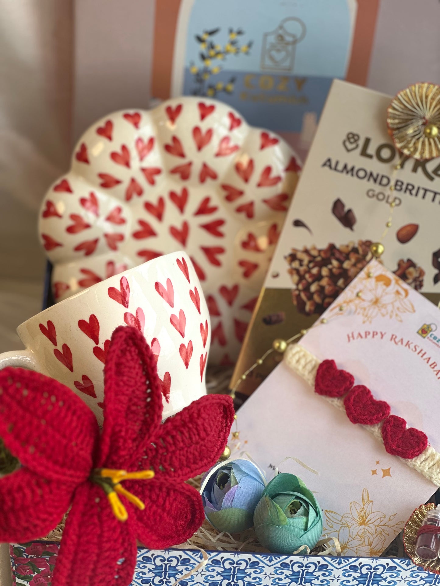 Cozy Rakhi Gift Boxes (Six Options)