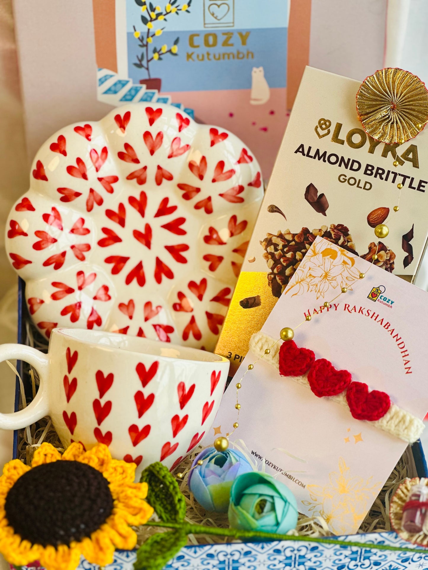 Cozy Rakhi Gift Boxes (Six Options)