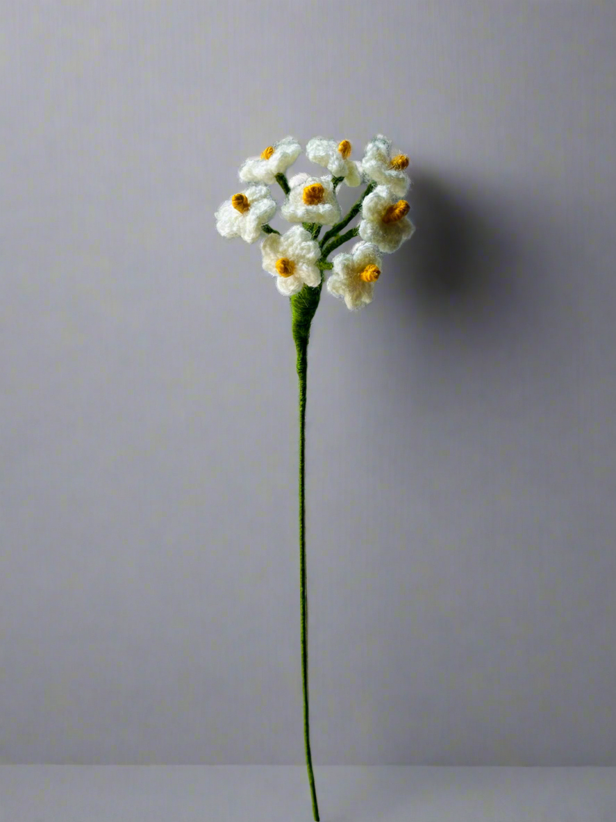 Crochet Forget-Me-Nots - cozykutumbhstore