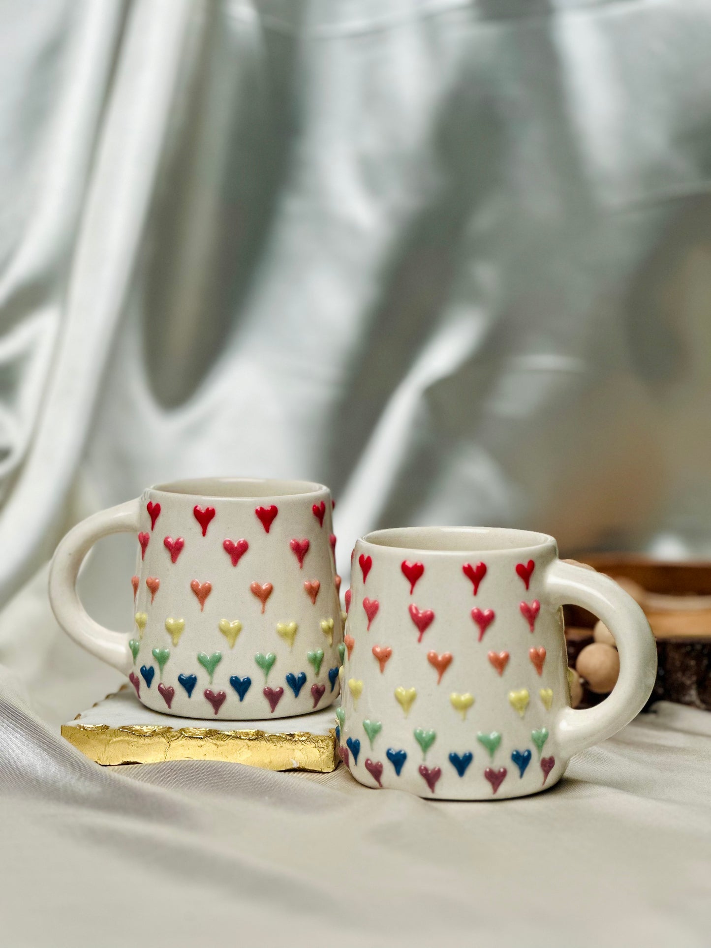 Embossed “Dil se” Milk Mug - cozykutumbhstore