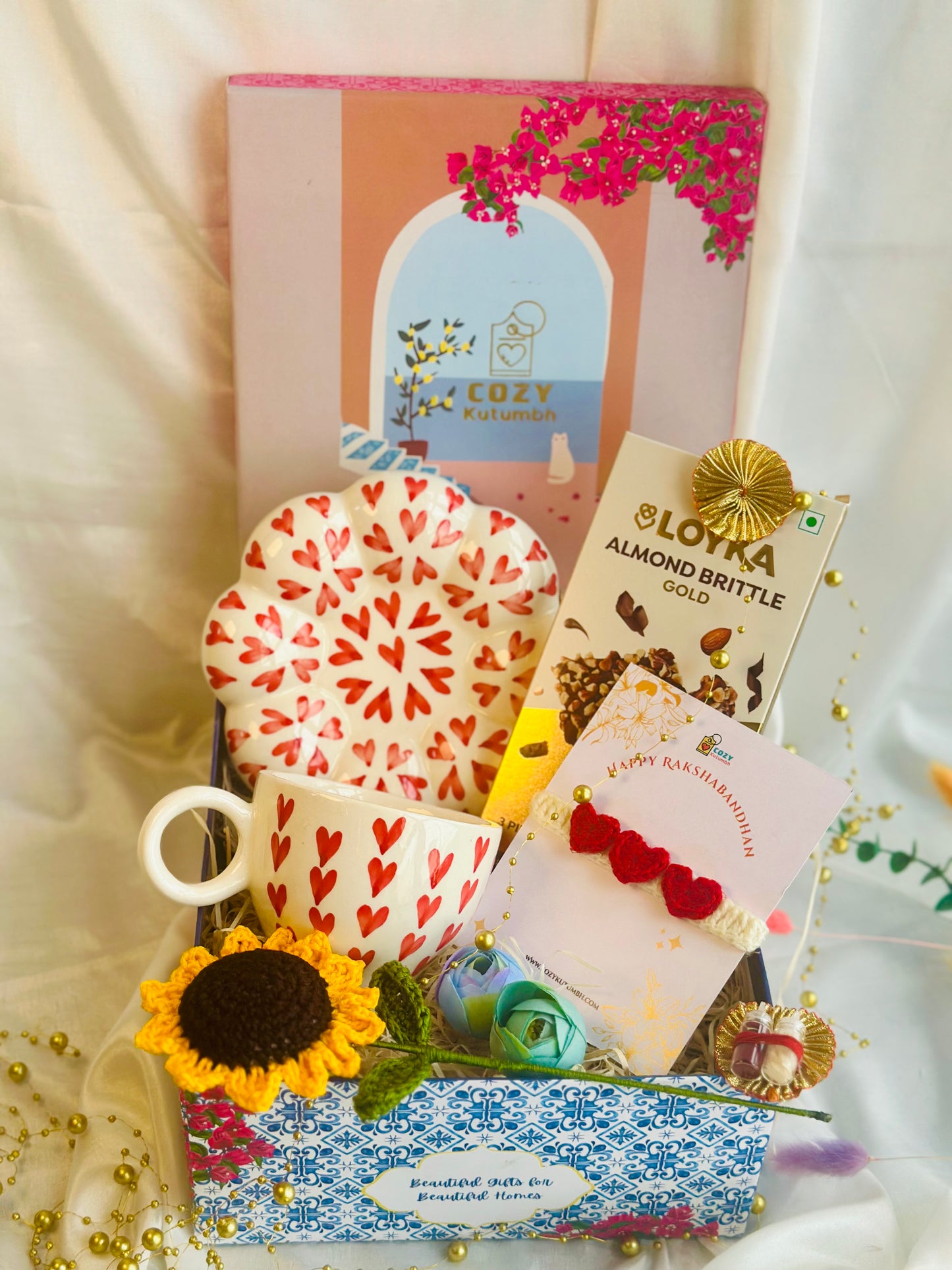 Cozy Rakhi Gift Boxes (Six Options)