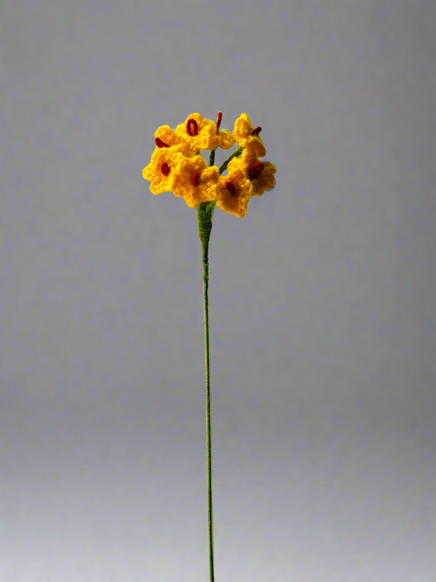Crochet Forget-Me-Nots - cozykutumbhstore