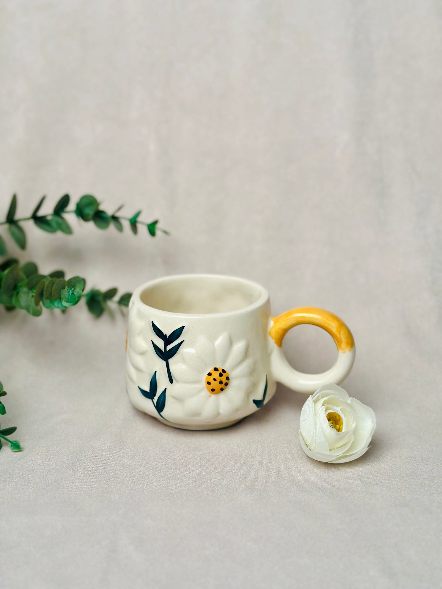 Daisy Mug - cozykutumbhstore