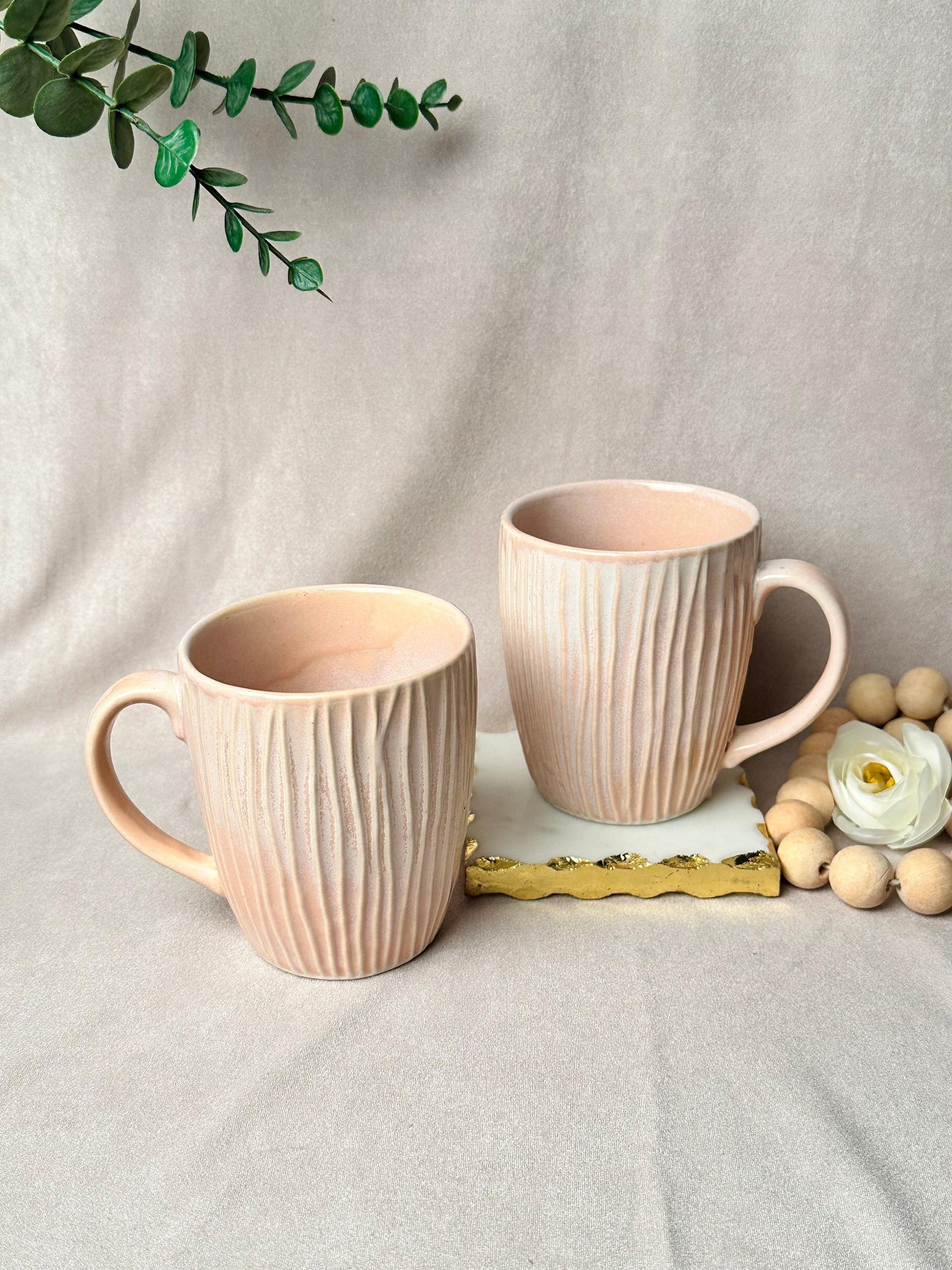 Pink Happy Mug - cozykutumbhstore