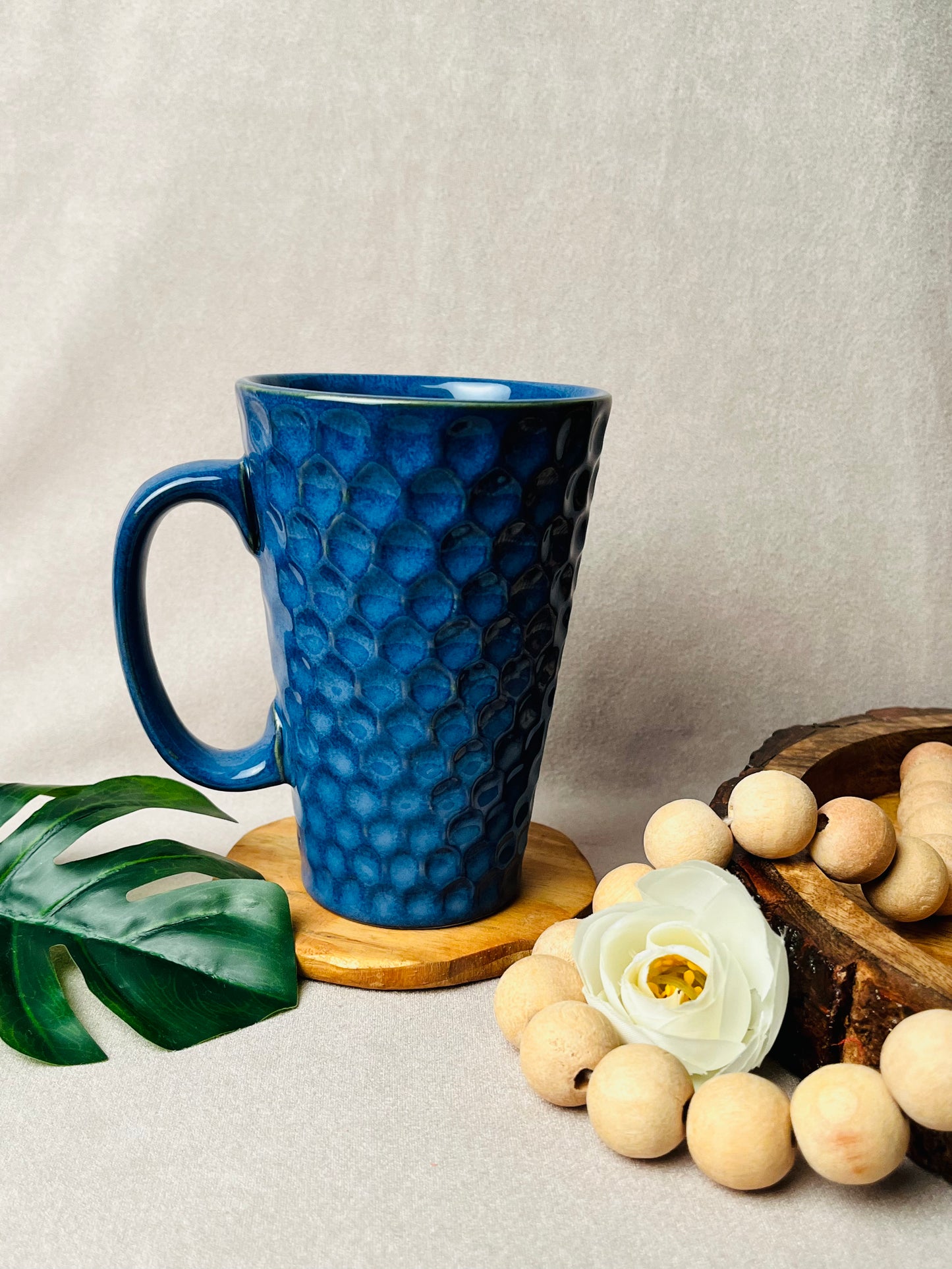Cobalt Cold Coffee Mug - cozykutumbhstore