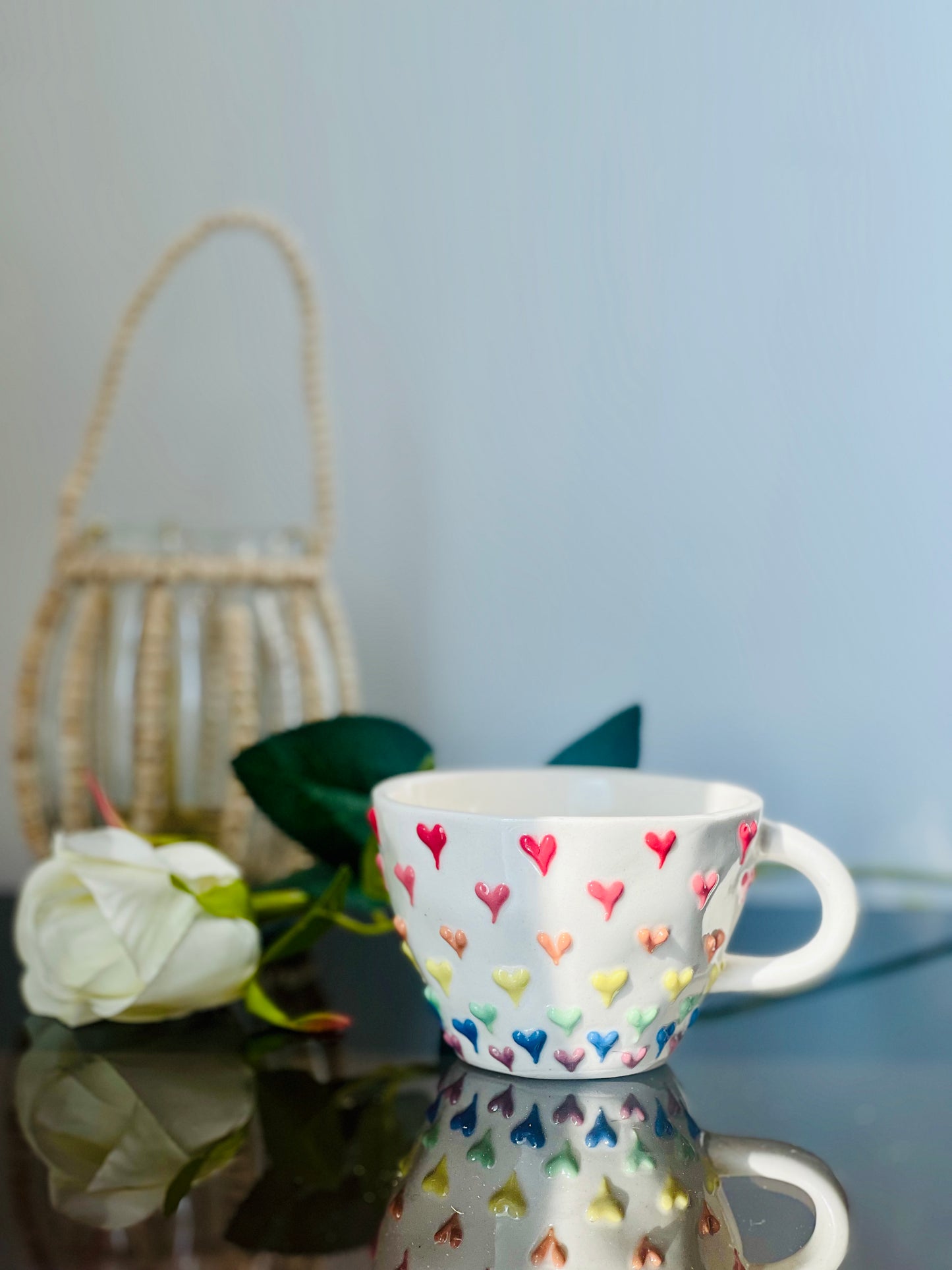 Embossed “Dil se” Cappuccino Mug - cozykutumbhstore