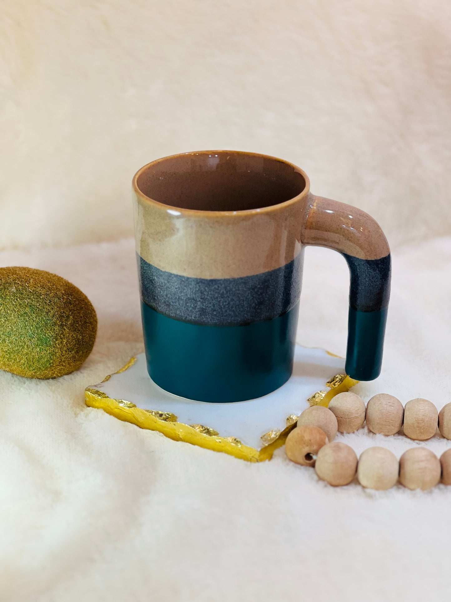 Jug-Style Comfort Mug (Tricolour) - cozykutumbhstore