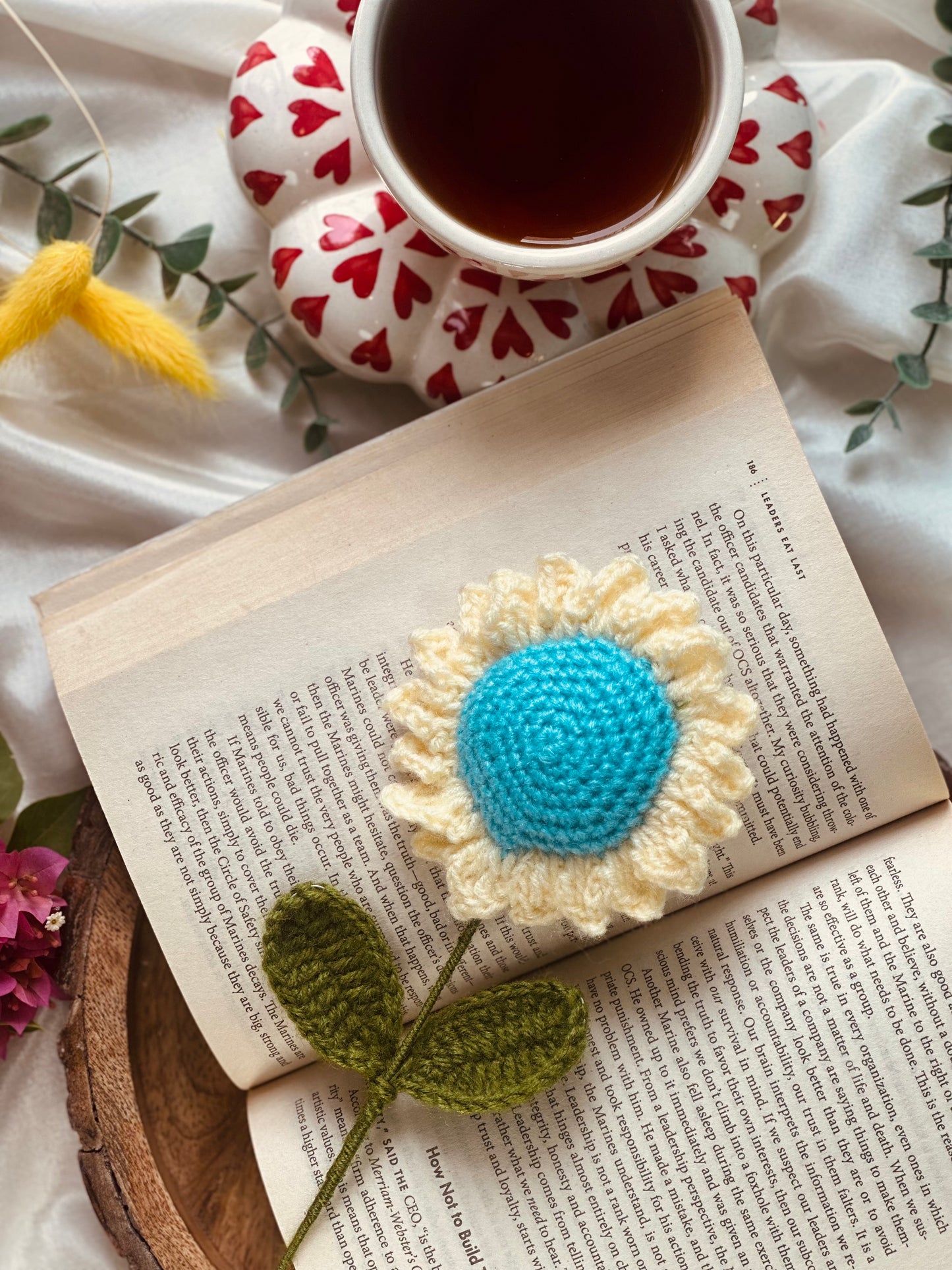 Crochet Daisy - cozykutumbhstore