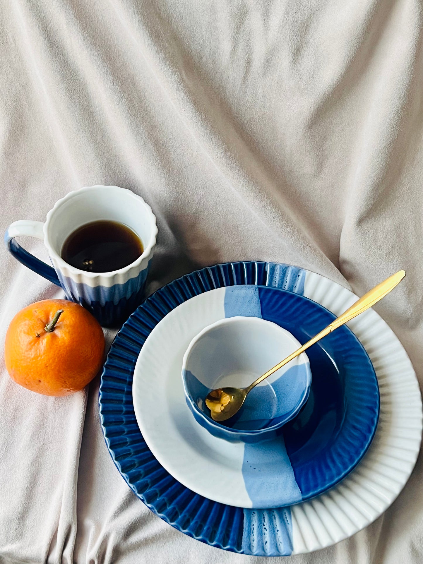 Ocean Blue Meal Set - cozykutumbhstore