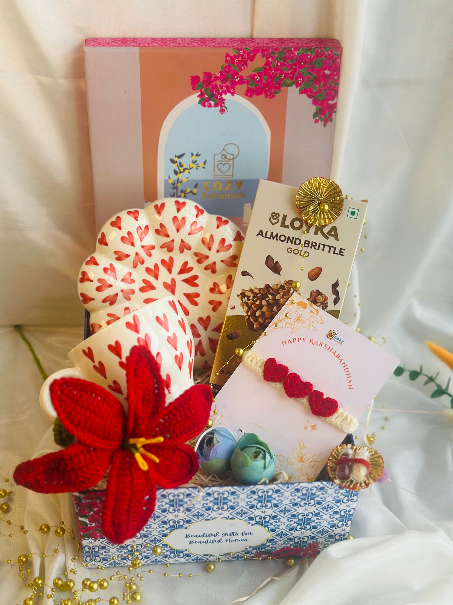 Cozy Rakhi Gift Boxes (Six Options)
