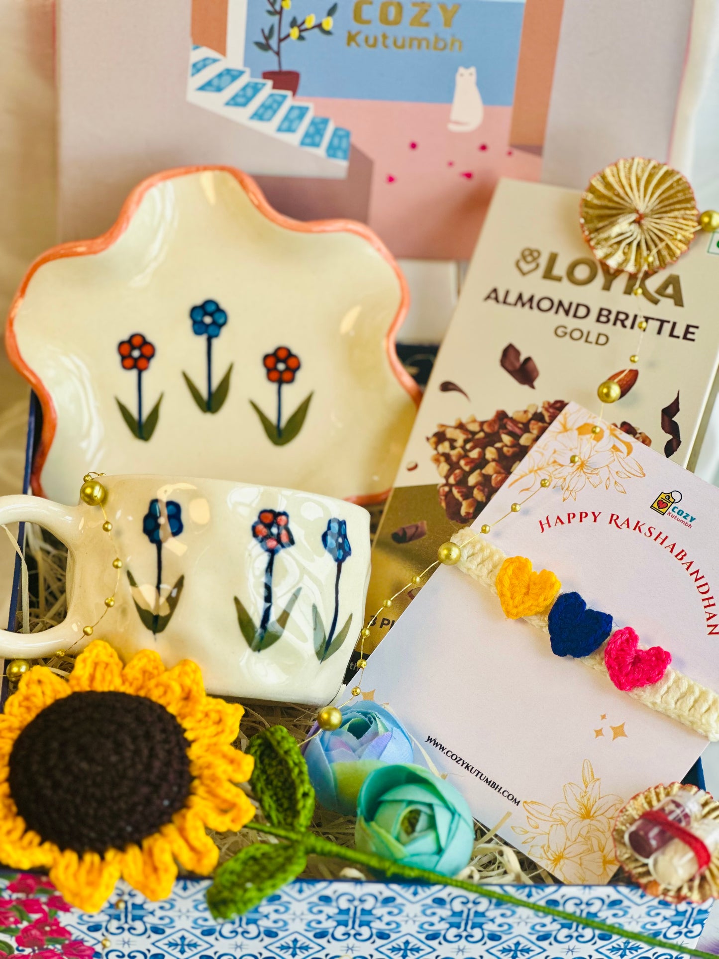 Cozy Rakhi Gift Boxes (Six Options)