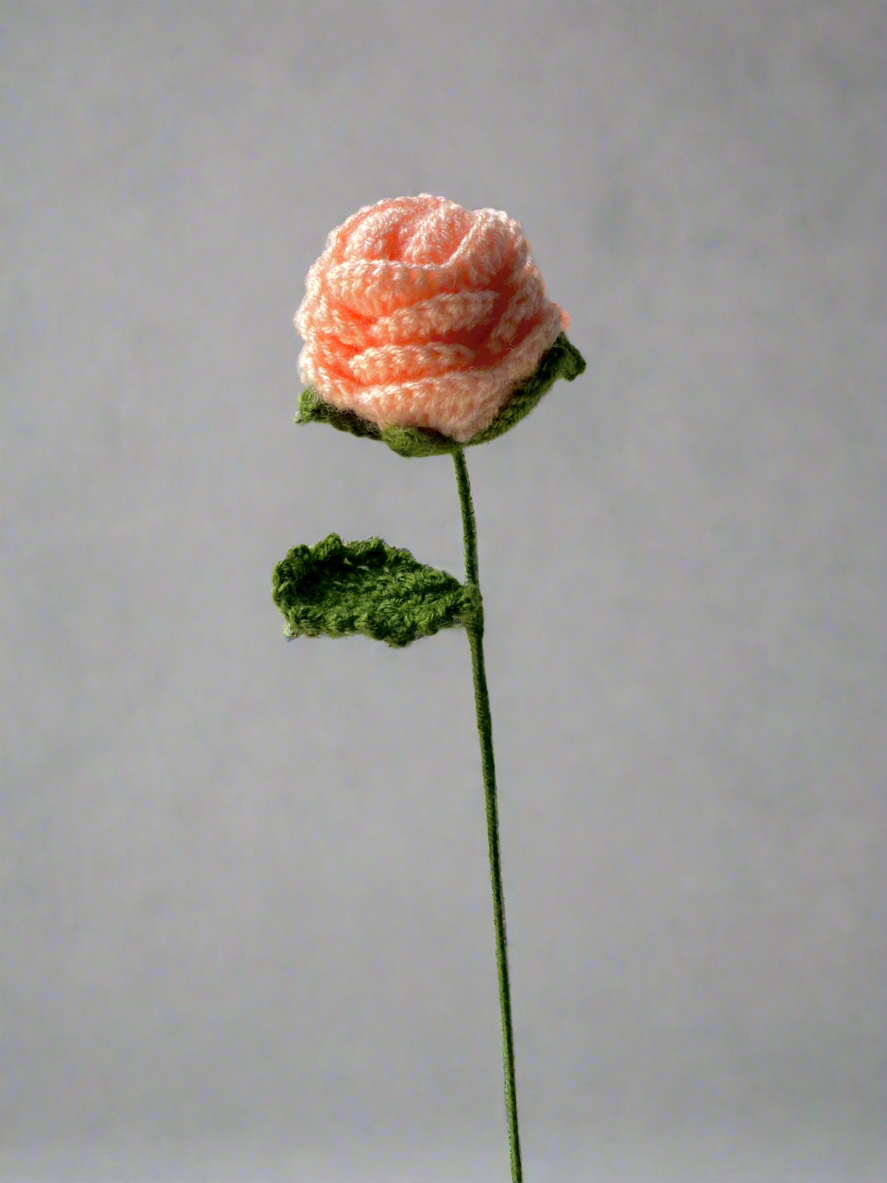 Crochet Rose - cozykutumbhstore
