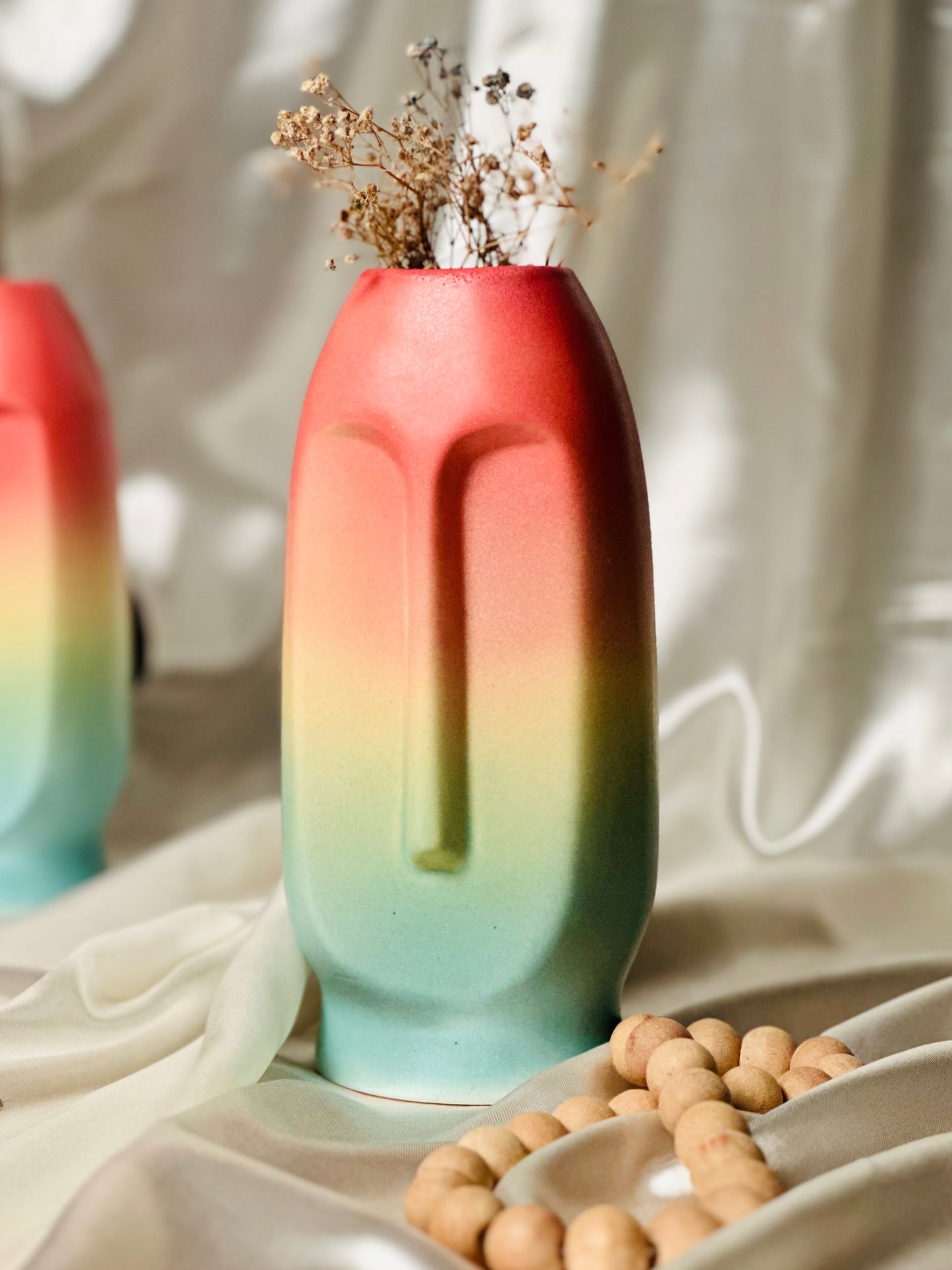 Ombre Visage Vase - cozykutumbhstore