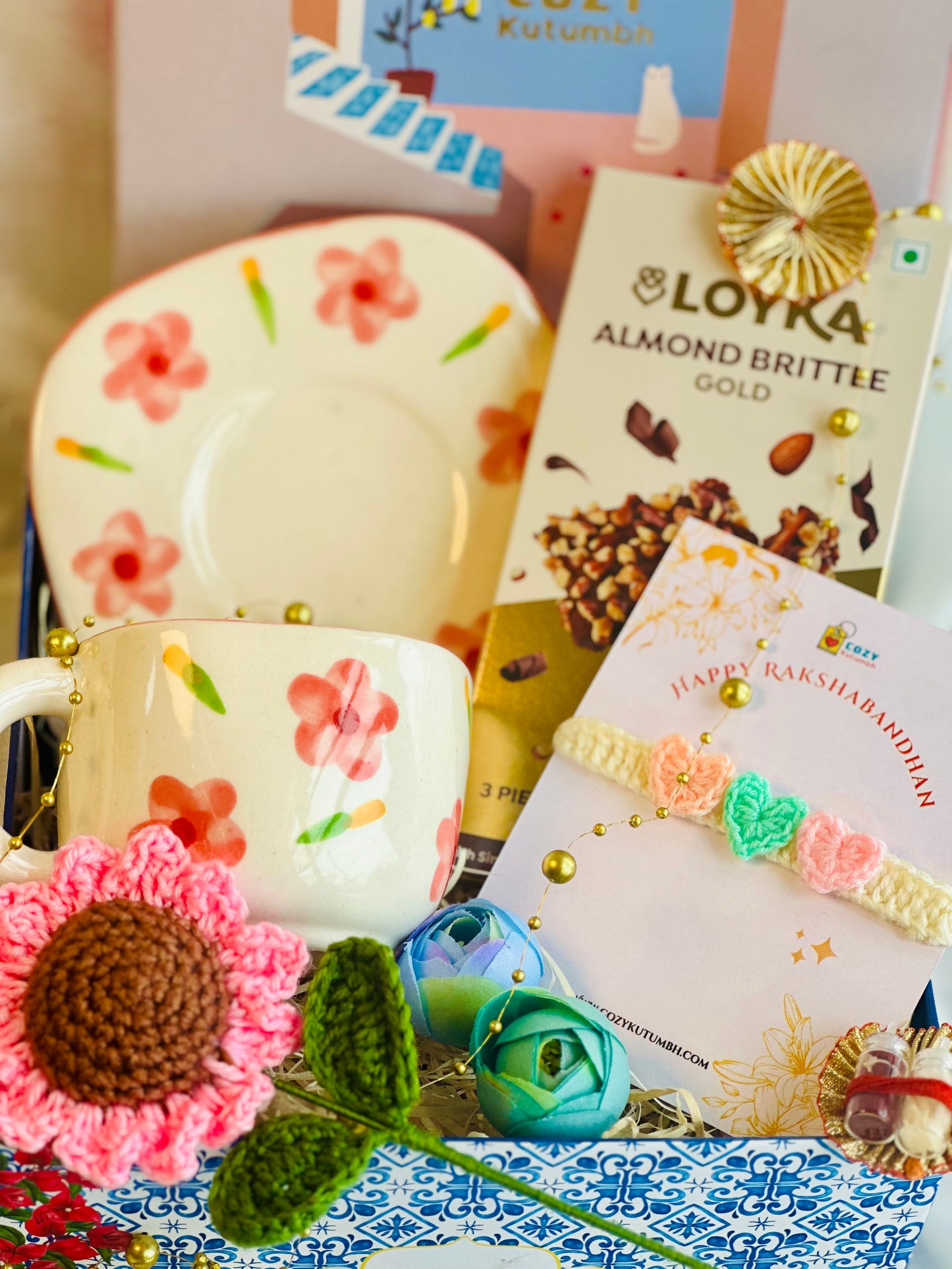 Cozy Rakhi Gift Boxes (Six Options)