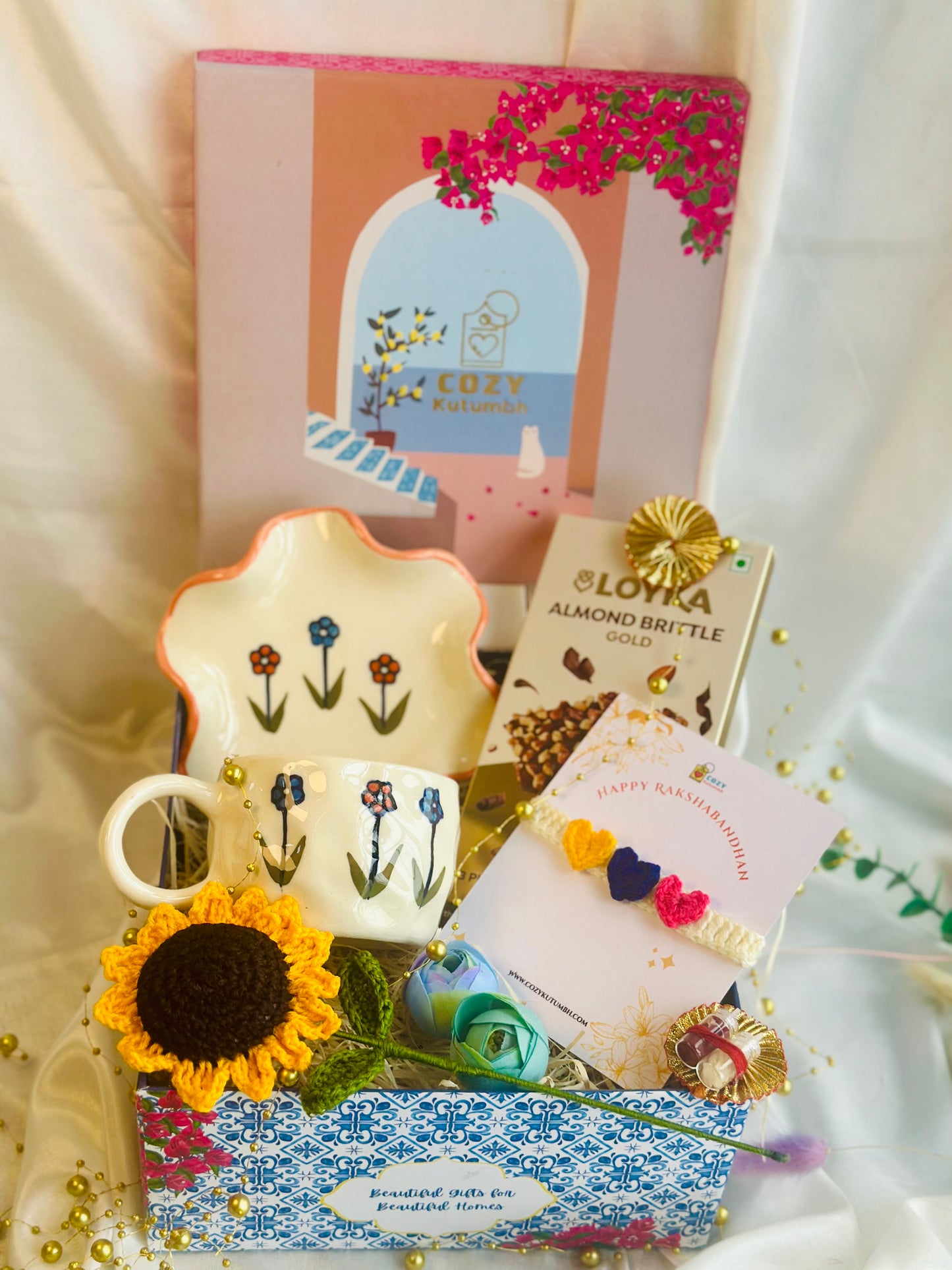 Cozy Rakhi Gift Boxes (Six Options)