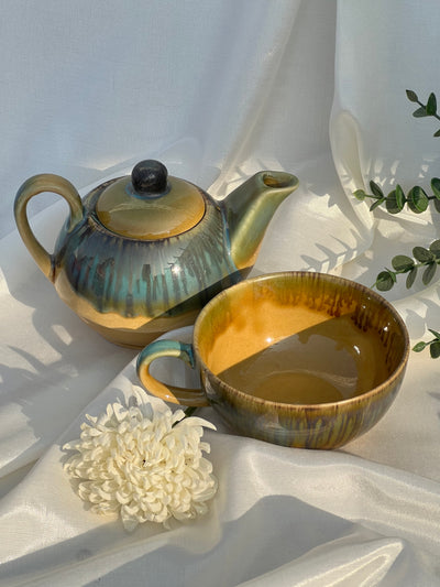 One-Person Stackable Kettle & Mug