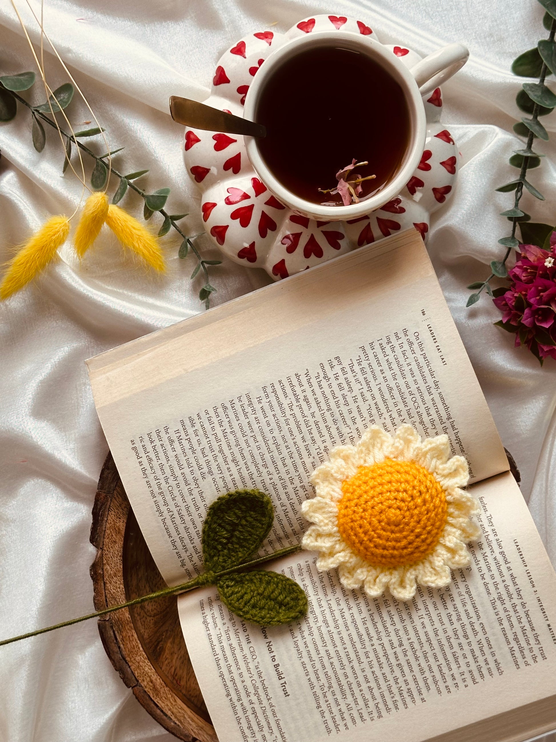 Crochet Daisy - cozykutumbhstore