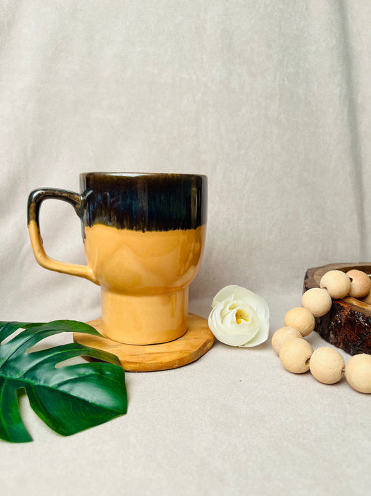 Yellow Goblet Mug - cozykutumbhstore