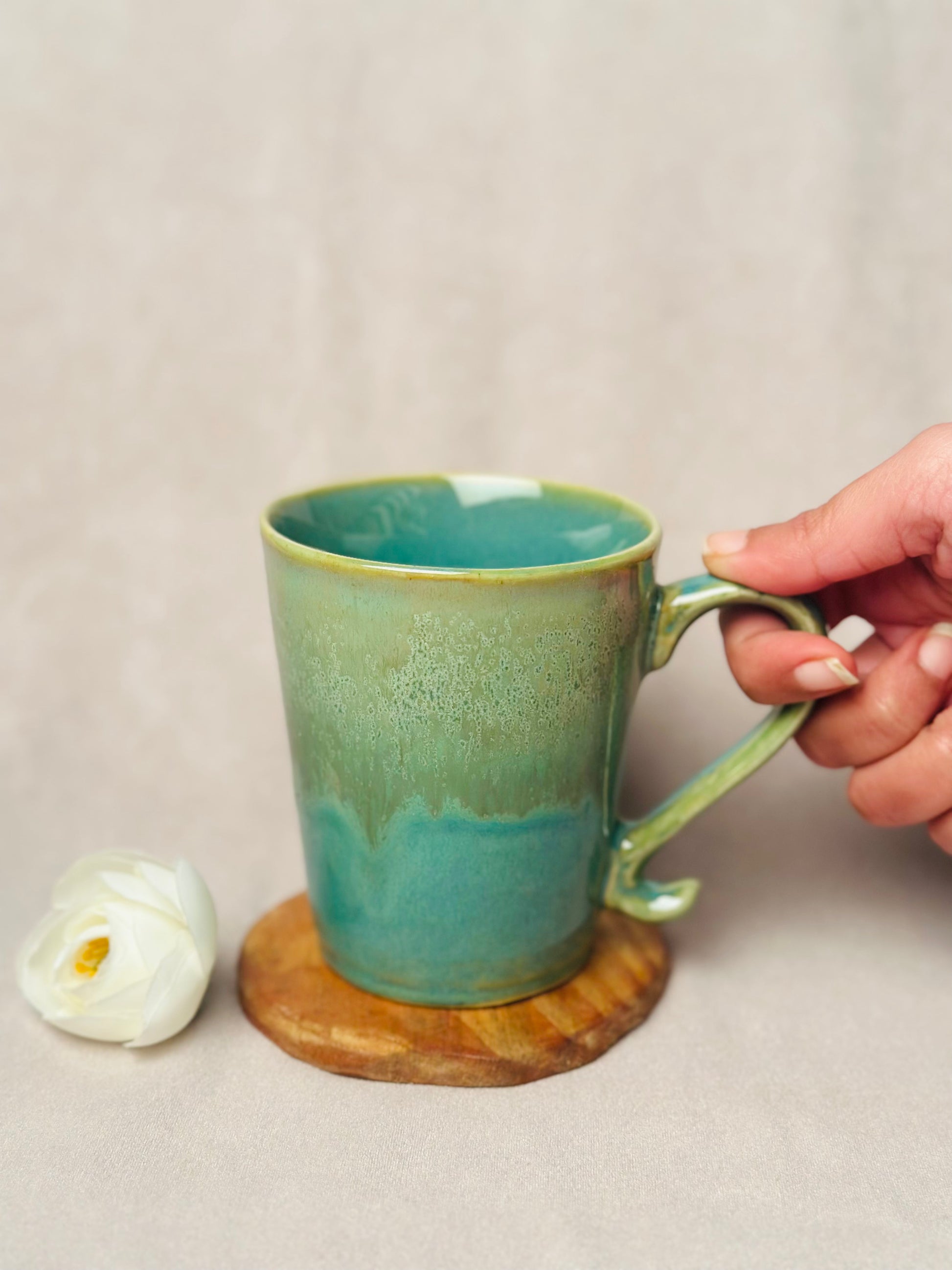 Turquoise Breeze Mug - cozykutumbhstore