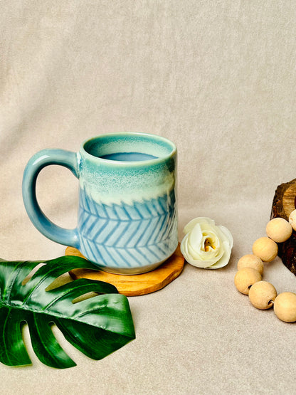 Snowflakes Mug - cozykutumbhstore