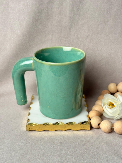 Jug- Style Comfort Mug (Turquoise) - cozykutumbhstore
