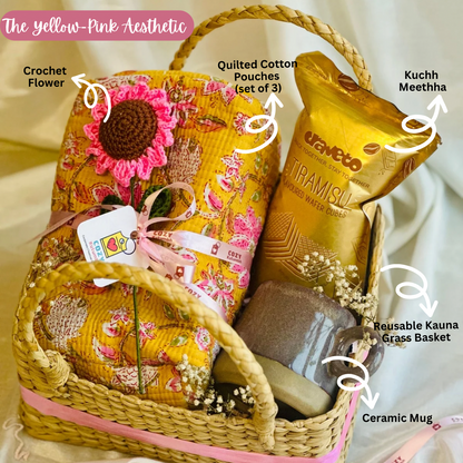 Aesthetic Utility Gift Hamper for a Girl You Adore
(Five Options)