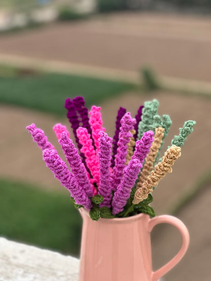 Crochet Lavender- Big Sticks