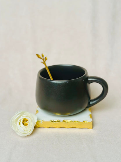 Black Beauty Cappuccino Mug - cozykutumbhstore