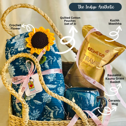 Aesthetic Utility Gift Hamper for a Girl You Adore
(Five Options)