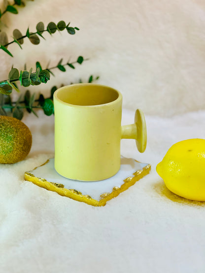 Yellow Zen Grip Novelty Mug - cozykutumbhstore