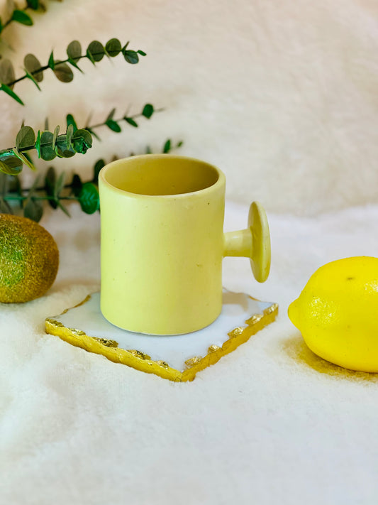 Yellow Zen Grip Novelty Mug - cozykutumbhstore
