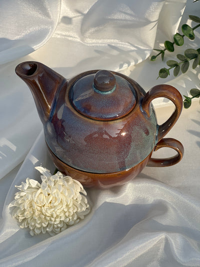 One-Person Stackable Kettle & Mug