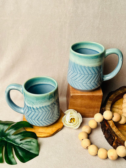 Snowflakes Mug - cozykutumbhstore