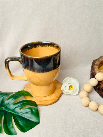 Yellow Goblet Mug - cozykutumbhstore