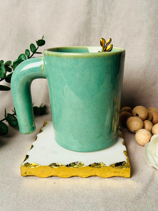 Jug- Style Comfort Mug (Turquoise) - cozykutumbhstore