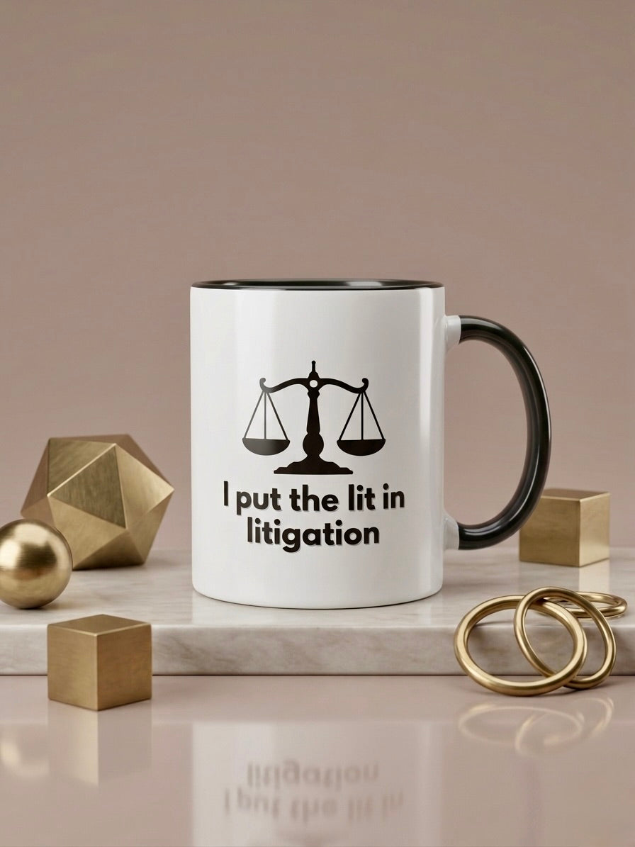 Personalized Corporate Gift Mug for Lawyers & Legal Practitioners
